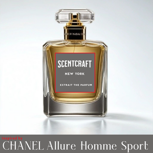 Inspired by: Chanel, Allure Homme Sport