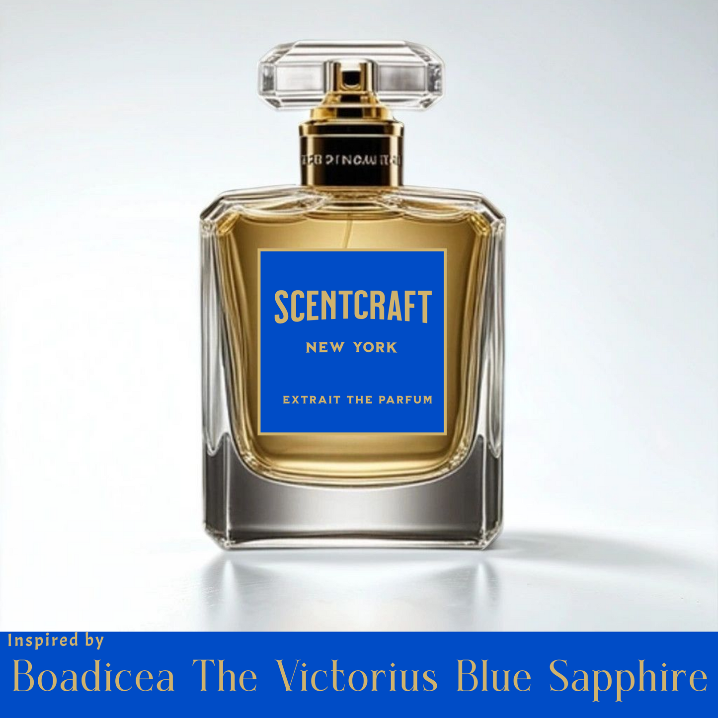 Inspired by: Boadicea the Victorious, Blue Sapphire