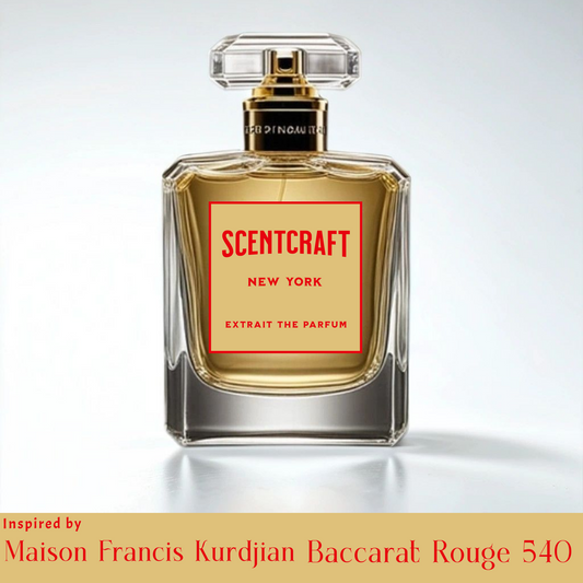 Inspired by: MFK, Baccarat Rouge 540