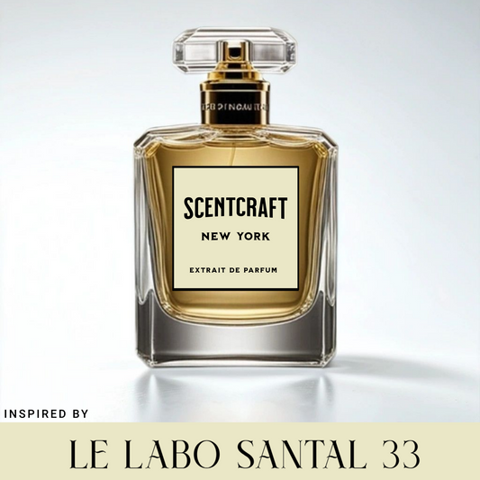 Inspired by: Le Labo, Santal 33