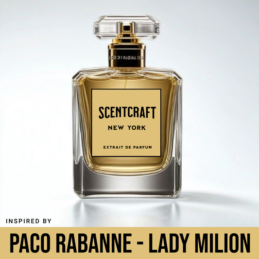 Inspired by: Paco Rabanne, Lady Million
